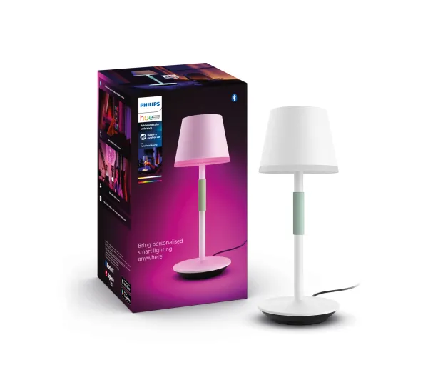 Inteligentne oświetlenie - Philips Hue Go White and Colour Ambiance Biały