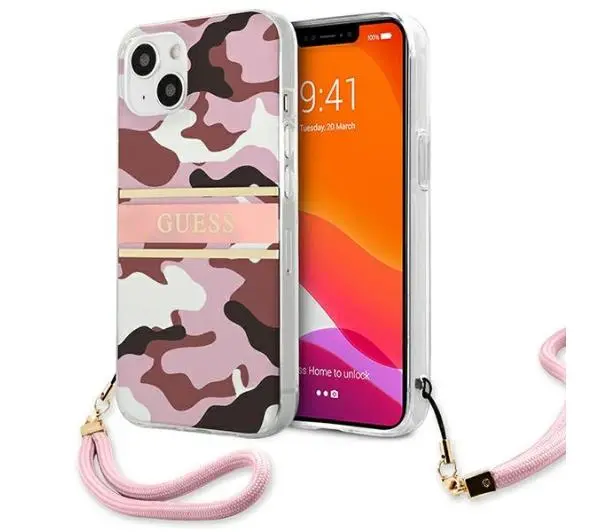 Фото - Чохол GUESS Camo Strap Collection GUHCP13SKCABPI do iPhone 13 mini 