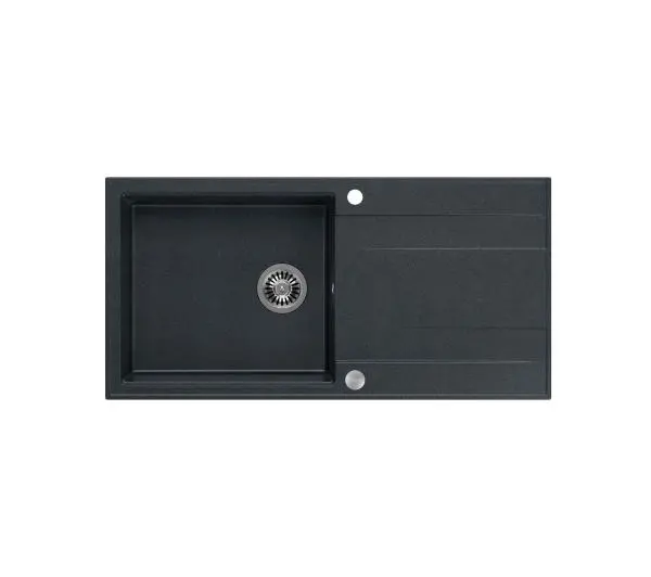 Quadron HCQE10050U8_BS P2O Evan 146 XL Granitowy Czarny metalik/Stalowy