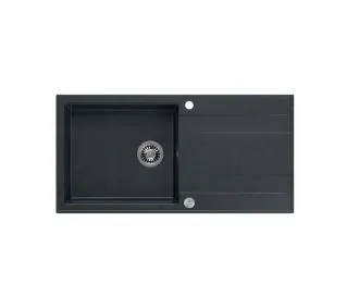 Quadron HCQE10050U8_BS P2O Evan 146 XL Granitowy Czarny metalik/Stalowy - DRUGI -30%, ALBO 5-TY ZA 1ZŁ - Kup na Raty - RRSO 0%