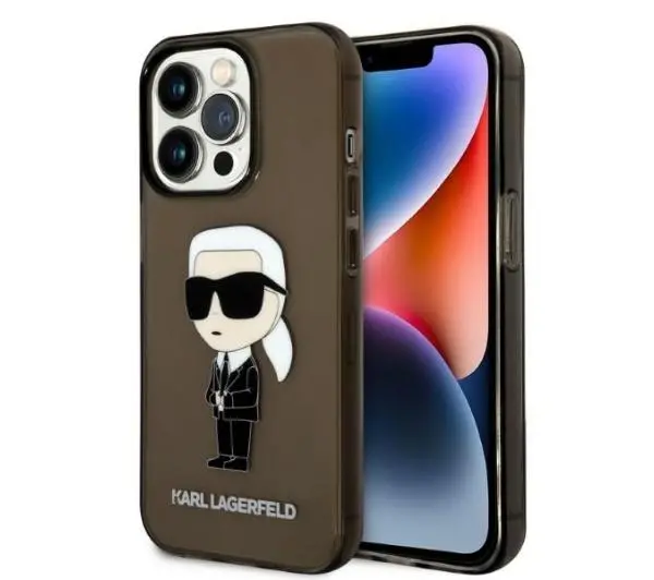 Фото - Чохол Karl Lagerfeld Ikonik Karl KLHCP14LHNIKTCK do iPhone 14 Pro 