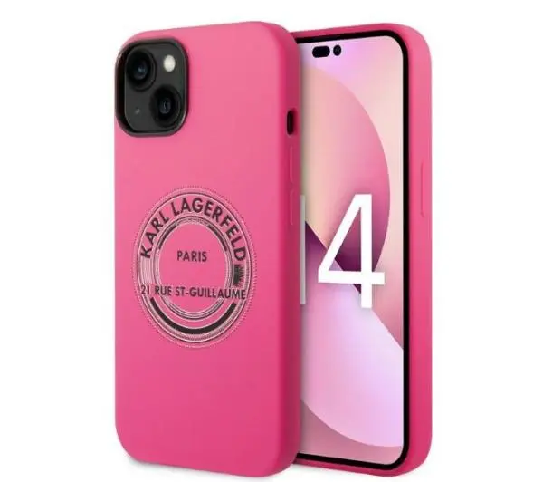 Фото - Чохол Karl Lagerfeld Silicone RSG KLHCP14MSRSGRCF do iPhone 14 Plus 