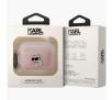 Etui na słuchawki Karl Lagerfeld Ikonik Choupette KLAP2HNCHTCP do AirPods Pro 2 Różowy