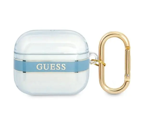 Guess Strap Collection do AirPods 3 Niebieski