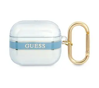 Guess Strap Collection do AirPods 3 Niebieski