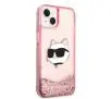 Etui Karl Lagerfeld Glitter Choupette Head KLHCP14MLNCHCP do iPhone 14 Plus