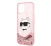 Etui Karl Lagerfeld Glitter Choupette Head KLHCP14MLNCHCP do iPhone 14 Plus