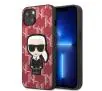 Etui Karl Lagerfeld Monogram Ikonik Patch KLHCP13SPMNIKPI do iPhone 13 mini