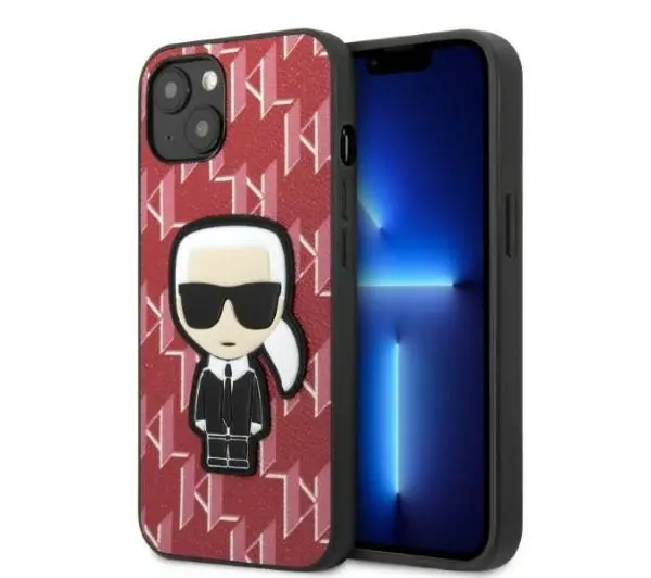 Фото - Чохол Karl Lagerfeld Monogram Ikonik Patch KLHCP13SPMNIKPI do iPhone 13 mini 