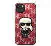 Etui Karl Lagerfeld Monogram Ikonik Patch KLHCP13SPMNIKPI do iPhone 13 mini