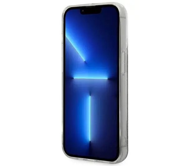 Karl Lagerfeld Liquid Glitter Monogram KLHCP14LLMNMS do iPhone 14 Pro