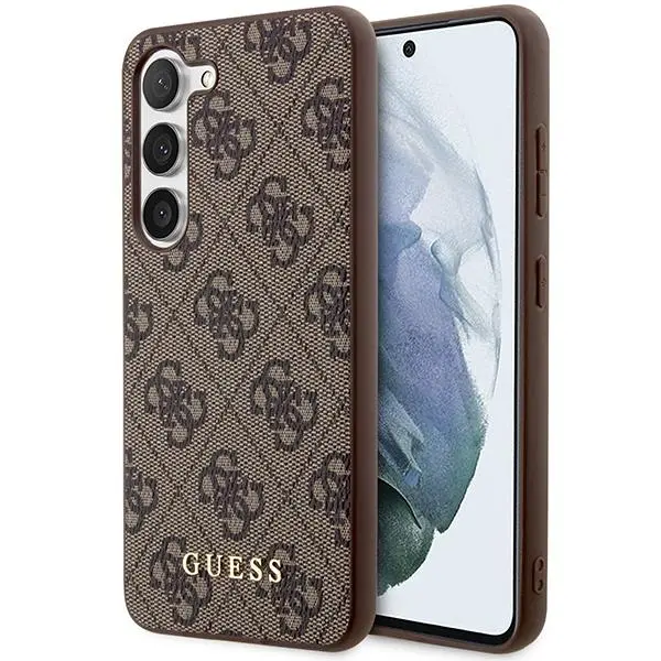 Etui Guess 4G Metal Gold Logo GUHCS23SG4GFBR do Samsung Galaxy S23