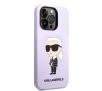 Etui Karl Lagerfeld Silicone Ikonik KLHCP14LSNIKBCU do iPhone 14 Pro