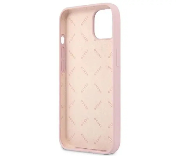 Guess Silicone Triangle GUHCP13SSLTGU do iPhone 13 mini
