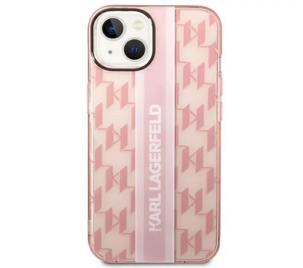 Karl Lagerfeld Mono Vertical Stripe KLHCP14MHKLSPCP do iPhone 14 Plus