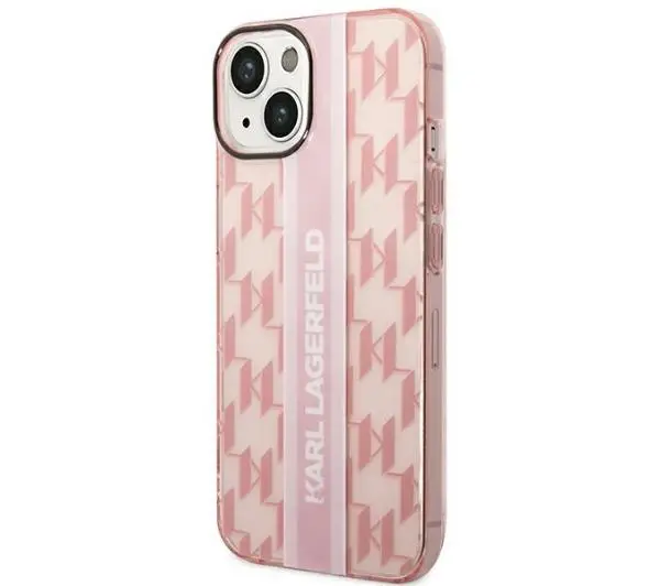 Karl Lagerfeld Mono Vertical Stripe KLHCP14MHKLSPCP do iPhone 14 Plus