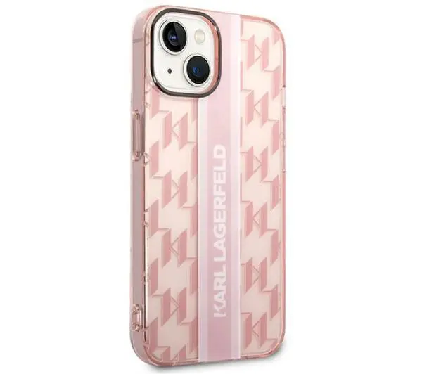 Karl Lagerfeld Mono Vertical Stripe KLHCP14MHKLSPCP do iPhone 14 Plus