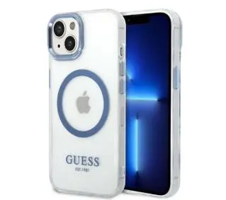 Guess Metal Outline Magsafe GUHMP14MHTRMB do iPhone 14 Plus