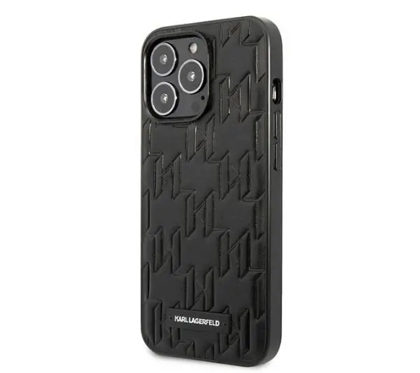 Karl Lagerfeld Monogram Plaque KLHCP13LMNMP1K do iPhone 13 Pro / 13