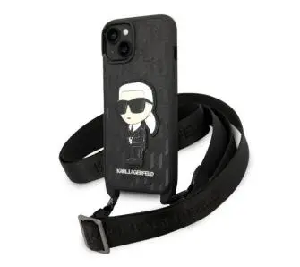 Etui Karl Lagerfeld Monogram Ikonik Patch KLHCP14SSTKMK do iPhone 14