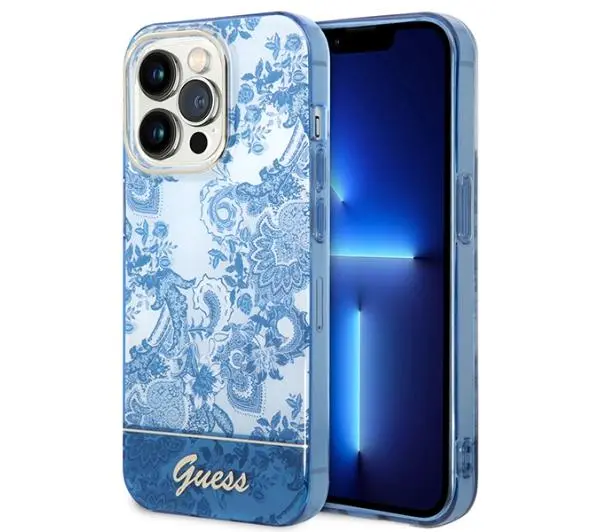 Фото - Чохол GUESS Porcelain Collection GUHCP14XHGPLHB do iPhone 14 Pro Max 