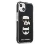 Etui Karl Lagerfeld Karl&Choupette Head KLHCP13STPE2TK do iPhone 13 mini