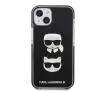 Etui Karl Lagerfeld Karl&Choupette Head KLHCP13STPE2TK do iPhone 13 mini