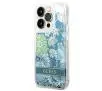 Etui Guess Flower Liquid Glitter GUHCP14XLFLSN do iPhone 14 Pro Max