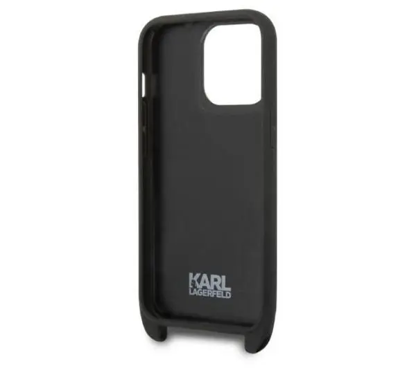 Karl Lagerfeld Monogram Ikonik Patch KLHCP14LSTKMK do iPhone 14 Pro