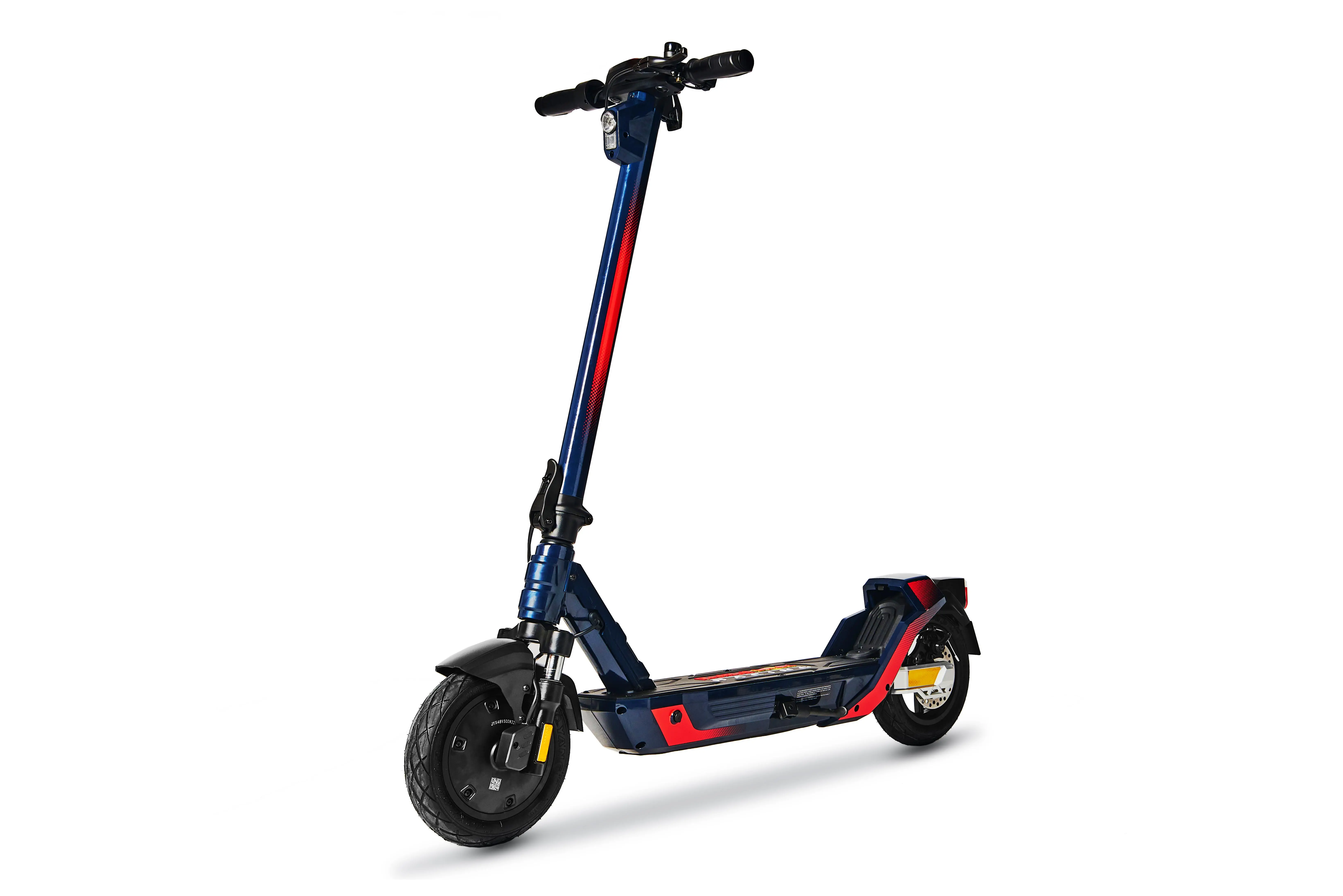 Hulajnoga elektryczna Red Bull Racing RB-RTENTURBO10-12 500W 50km 10" Niebiesko-czerwony