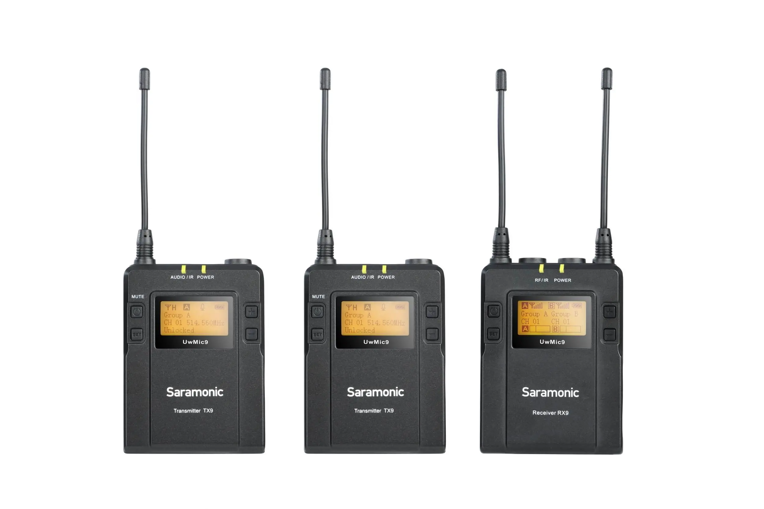 Zestaw bezprzewodowy Saramonic UwMic9 Kit 2 RX9+TX9+TX9