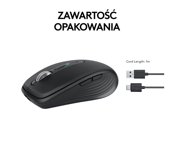 Logitech MX Anywhere 3S Grafitowy - Kup na Raty - RRSO 0%