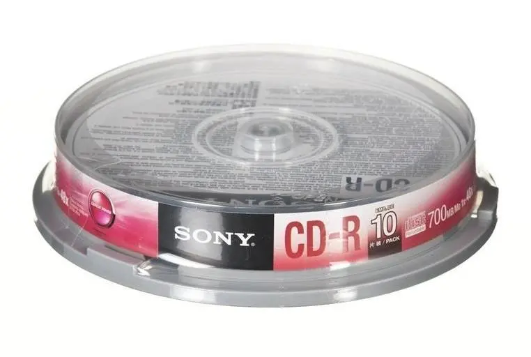 Płyta Sony CD-R 48xSpeed Cake 10szt.