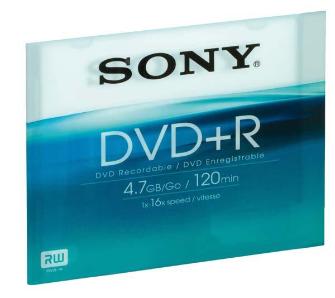 Płyta Sony DVD+R Slim case x16 1szt.