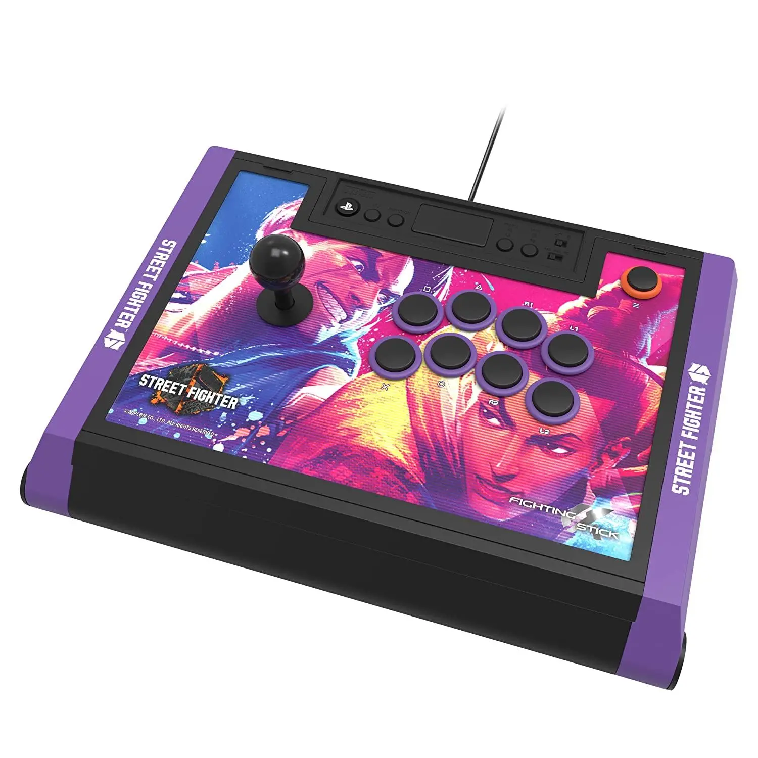 Kontroler Hori Fighting Stick Street Fighter 6 do PS5, PS4 Przewodowy