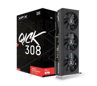 Karta graficzna XFX Radeon RX 7600 SPEEDSTER QICK 308 Black Edition 8GB GDDR6 128bit FSR