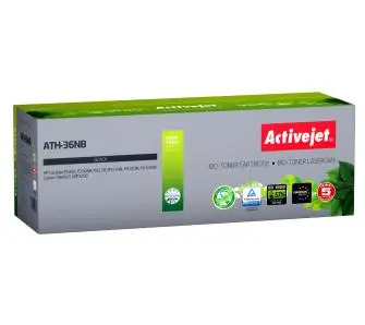 Toner ActiveJet ATH-36NB BIO  (zamiennik CB436A nr 36A, CRG-713) Czarny