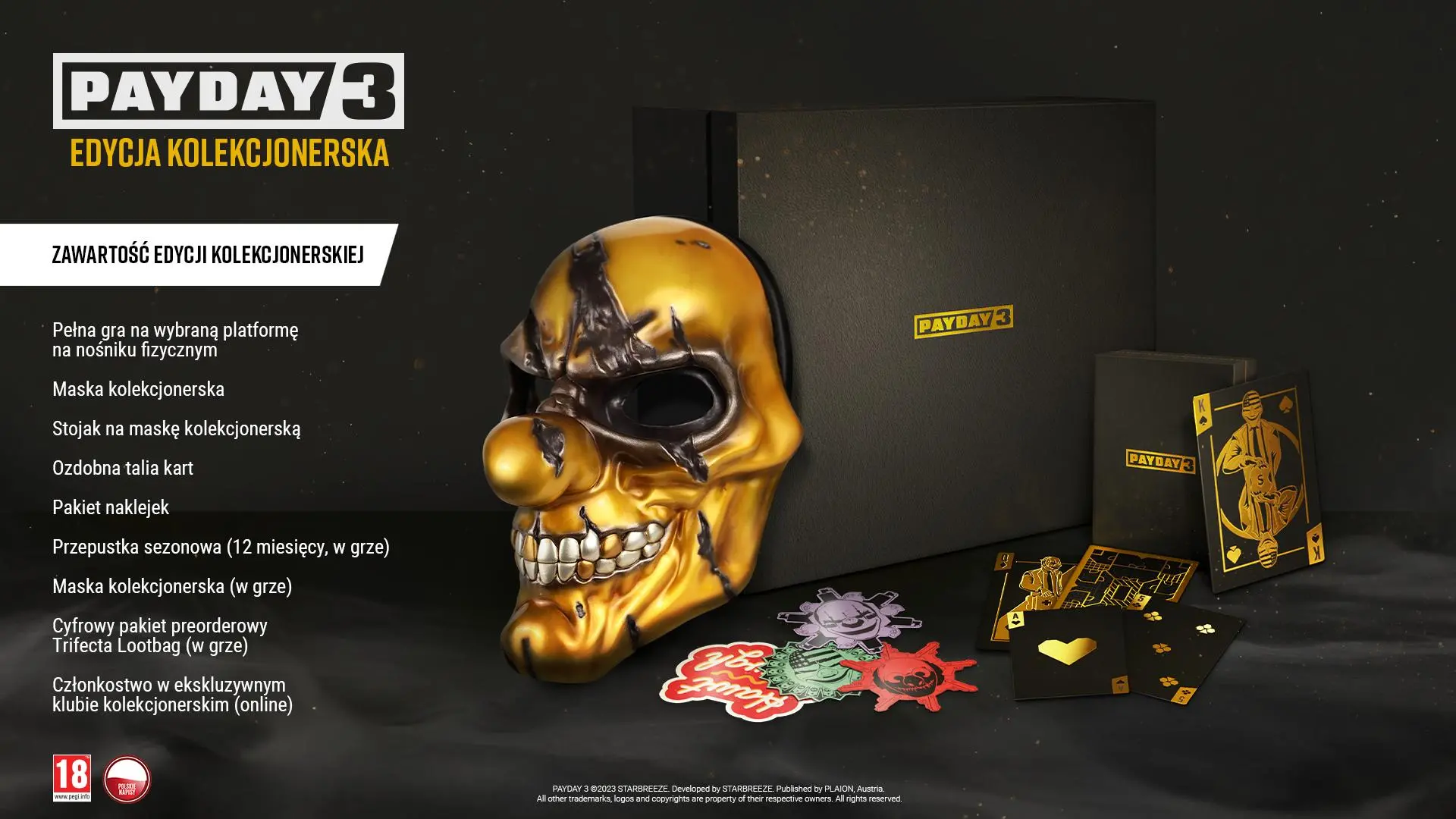 PAYDAY 3 Edycja Kolekcjonerska Gra na PS5