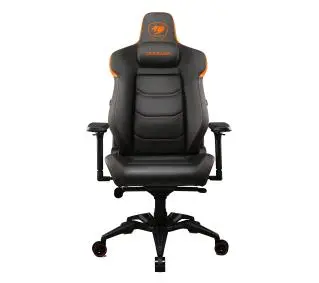 Cougar Armor EVO Gamingowy do 160kg Skóra ECO Czarno-pomarańczowy - Kup na Raty - RRSO 0%