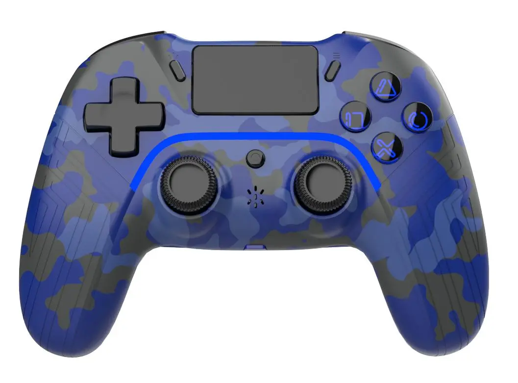 Pad Cobra QSP463CBL do PS4, PS3, PC, Android Bezprzewodowy camo niebieski