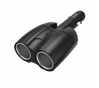 Rozdzielacz gniazda zapalniczki Hama 223403 obrotowa 180 stopni, 12V