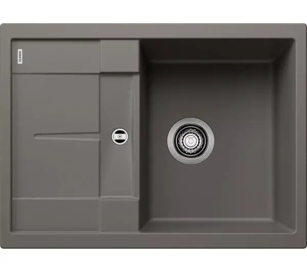 Zlewozmywaki kuchenne - Blanco METRA 45 S Compact 527286 Granitowy Szary