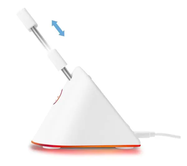 Deltaco GAM-044-W-RGB  Biały
