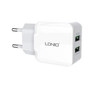 Ładowarka sieciowa Ldnio A2202 2x USB 12W Biały