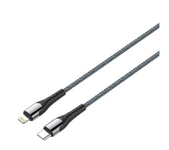 Kabel Ldnio LC111 USB-C do Lightning 1m Szary