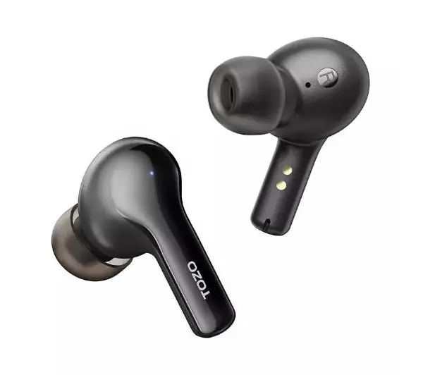 Tozo Agile Pods Dokanałowe Bluetooth 5.3 Czarny
