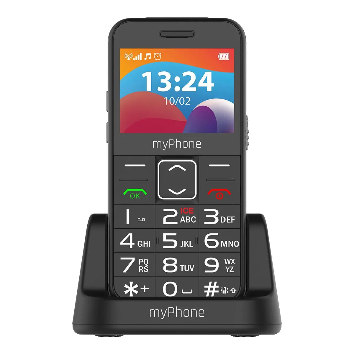 Prosty w obsłudze myPhone HALO 3 LTE  2,31" 0,3 Mpix Czarny