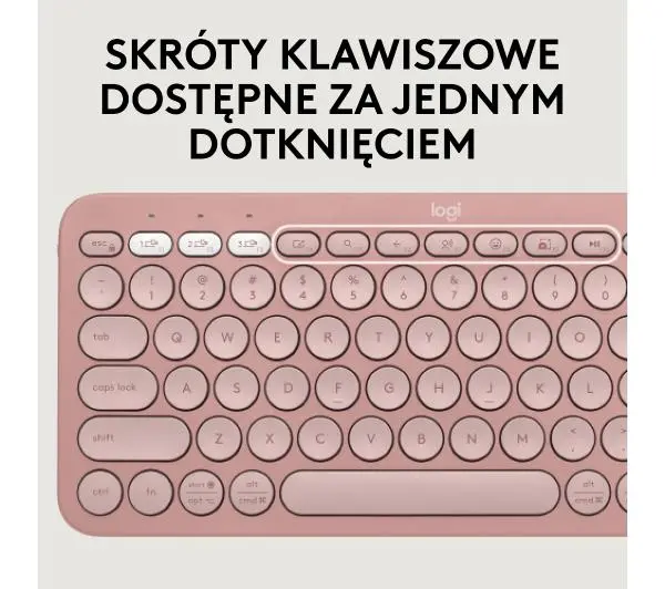 Logitech Pebble 2 Combo  Różowy