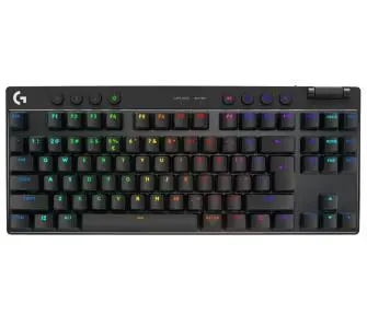 Klawiatura mechaniczna Logitech G Pro X TKL Lightspeed Tactile GX Brown Czarny