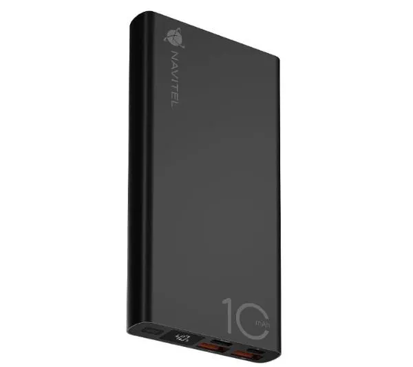 Navitel PWR10 AL Black 10000mAh 22,5W Czarny